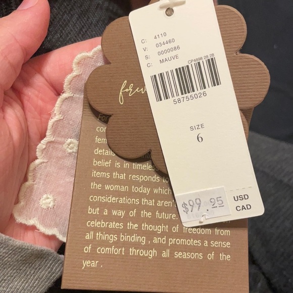 Lace button down - Picture 2 of 5